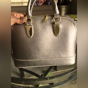 COPY - Metallic silver bag- sold